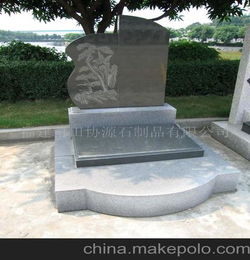 中式艺术墓碑 石膏 石料工艺品